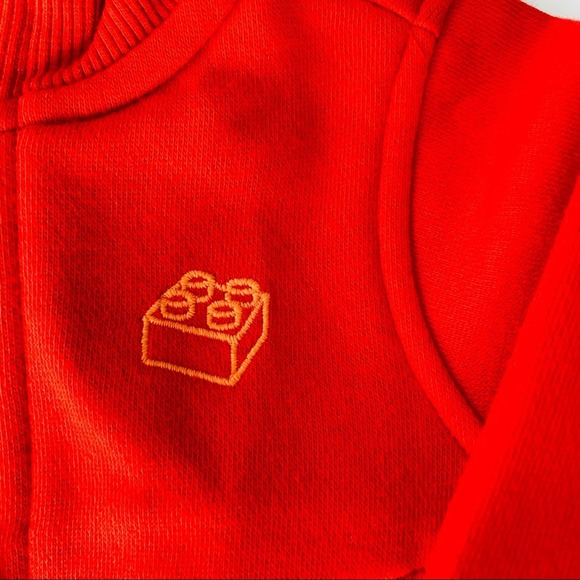 Lego | Jogger Track Jacket Embroidered Brick Set NWT 0-3 Months - Picture 4 of 8
